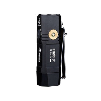 Fitorch ER20 Rechargeable LED Flashlight - CREE XPL - 1000 Lumens - Includes 1 x 16340 - Available in Black, Red, Orange, and Blue