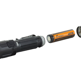 Fitorch M30 USB-C Rechargeable LED Flashlight - 3300 Lumens - Includes 1 x 18650