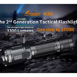 Fitorch M30 USB-C Rechargeable LED Flashlight - 3300 Lumens - Includes 1 x 18650