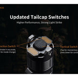 Fitorch M30 USB-C Rechargeable LED Flashlight - 3300 Lumens - Includes 1 x 18650