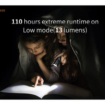 Fitorch M30 USB-C Rechargeable LED Flashlight - 3300 Lumens - Includes 1 x 18650