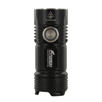 Fitorch P25 LED Flashlight - Vertical Front View