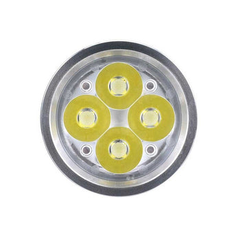 Fitorch P25 LED Flashlight - Close Up of Lense