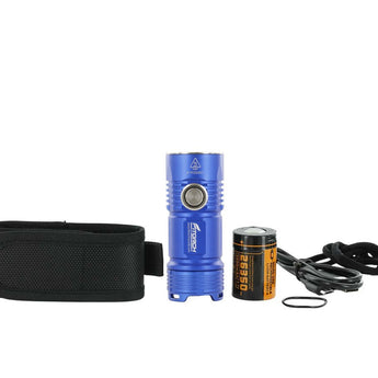 Blue Fitorch P25 LED Flashlight - Accessories Included