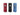 BUNDLE: 3 x Fitorch P25 Little Fatty LED Flashlight - 4 x CREE XP-G3 - 3000 Lumens -  3 x 26350 - 1 x Red, 1 x Blue and 1 x Black
