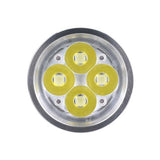 Fitorch P25 Little Fatty LED Flashlight - Close Up of Lense