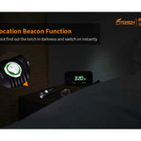 Fitorch P25 Little Fatty LED Flashlight - 4 x CREE XP-G3 - 3000 Lumens - Uses 1 x 26350 (included) - Black