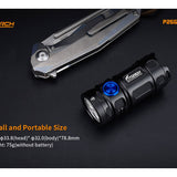 BUNDLE: Fitorch P25GT LED Flashlight - 4 x CREE XP-G3 -3000 Lumens - Includes 1 x 26350 and 1 x ET25GT Extender Tube