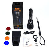Fitorch P35R Rechargeable LED Flashlight and PowerBank - CREE XP-L - 1200 Lumens - Uses 1 x 18650 (included) or 2 x CR123A