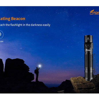Fitorch P36 USB-C Rechargeable LED Flashlight - Luminus SFT-70 - 3000 Lumens - Includes 1 x 21700