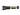 Black Fitorch P50 LED Searchlight View of Open Tail Cap With Battery