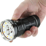 Fitorch P50 Little Monster USB-C Rechargeable LED Searchlight - 10000 Lumens - Includes 1 x 32650 - Black or White