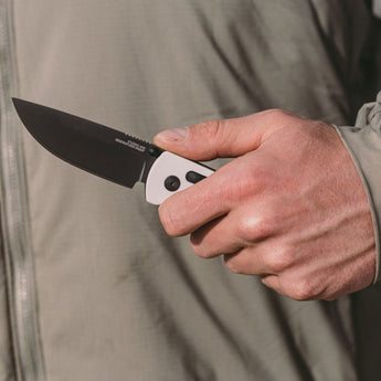 SOG Flash AT Folding Knife - Concrete, Petrol Green, or Urban Gray