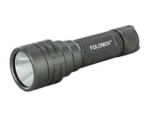 Folomov 18650L LED Flashlight - LUMINUS SST-40 - 1600 Lumens - Includes 1 x 18650 with Built-in Micro USB Charge Port