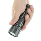 Folomov 18650L LED Flashlight - LUMINUS SST-40 - 1600 Lumens - Includes 1 x 18650 with Built-in Micro USB Charge Port