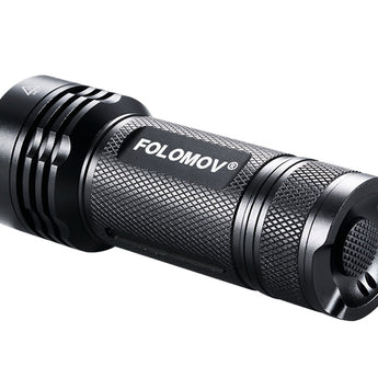 Folomov 26650S LED Flashlight - 5 x CREE XP-G2 - 2000 Lumens - Includes 1 x 3.7V 5000mAh 26650