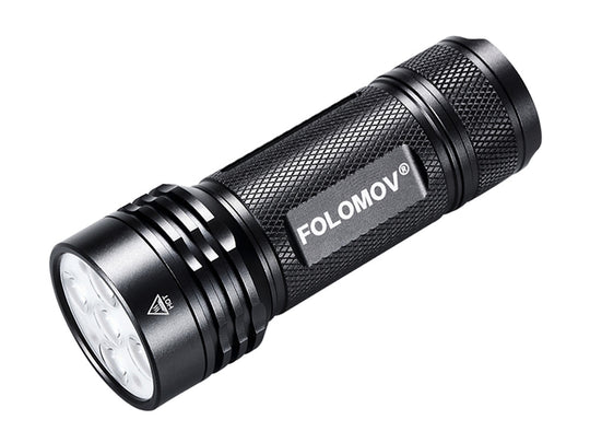 Folomov 26650S LED Flashlight - 5 x CREE XP-G2 - 2000 Lumens - Includes 1 x 3.7V 5000mAh 26650