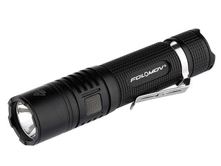 Folomov B4 LED Flashlight - CREE XP-L - 1200 Lumens - Includes 1 x 3.7V 2600mAh 18650