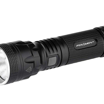 Folomov B5M LED Flashlight - CREE XHP50.2 - 2500 Lumens - Includes 1 x 3.7V 5000mAh 26650