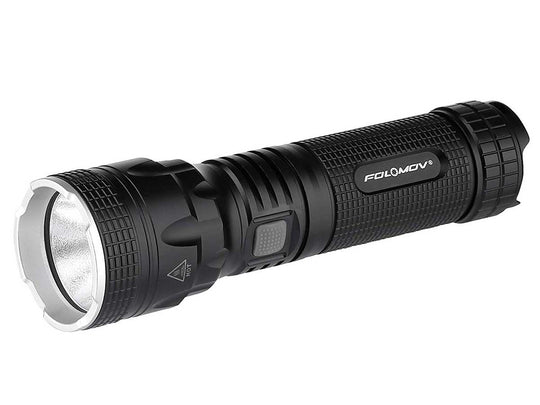 Folomov B5M LED Flashlight - CREE XHP50.2 - 2500 Lumens - Includes 1 x 3.7V 5000mAh 26650