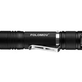 Folomov D4 LED Flashlight - CREE XP-L - 1080 Lumens - Includes 1 x 3.7V 2600mAh 18650