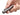 Black Folomov EDC-C1 Flashlight - Held in Hand