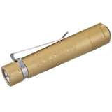 Folomov EDC-C1 Flashlight - Nichia E21A LED - 400 Lumens - Includes USB-Rechargeable Li-Ion Battery - Brass or Aluminum