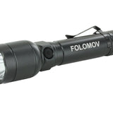 Folomov EDC H4 USB-C Rechargeable LED Flashlight - Nichia NVSW519A - 1000 Lumens - Uses Built-in 2600mAh Li-ion Battery Pack