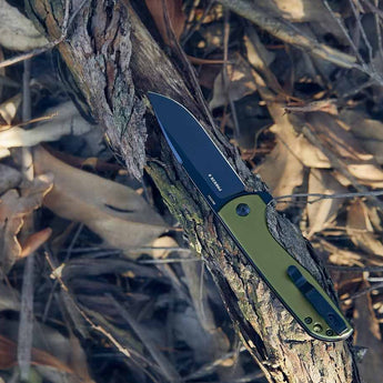 Olight Freeze 2 Folding Knife - OD Green, Copper, or Carbon Fiber