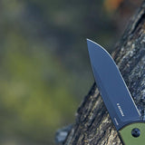 Olight Freeze 2 Folding Knife - OD Green, Copper, or Carbon Fiber