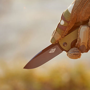 Olight Freeze 2 Folding Knife - OD Green, Copper, or Carbon Fiber
