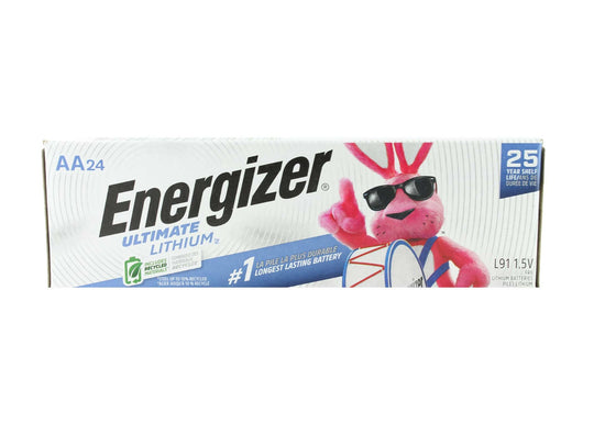 Energizer L91 AA Battery 22 Pack - Boxed