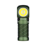 Olight Perun 2 Mini Rechargeable LED Headlamp - 1100 Lumens - Charger Included - Black, Orange, Lime Green,  Blue, and Midnight Blue