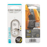 Nite Ize G-Series SlideLock #3 Dual Chamber Carabiner - Stainless Steel - (GSL3-11-R6)