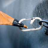 Nite Ize G-Series SlideLock #3 Dual Chamber Carabiner - Stainless Steel - (GSL3-11-R6)