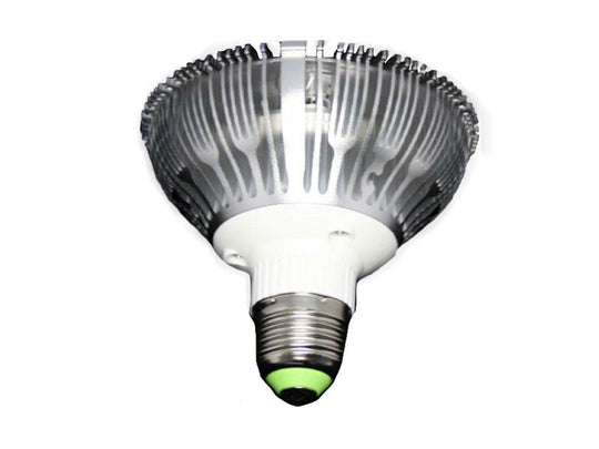 Golden Gadgets Ultraviolet 7 x 1-Watt UV LED Light Bulb 395nm 110V-220V AC (L-A7W-UV L-7AW-UV-395)