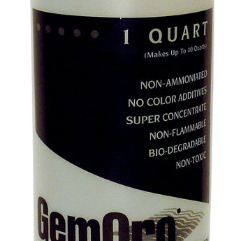 GemOro Super Concentrated Ultrasonic Cleaning Solution-Quart Sized (GEMORO-0901)