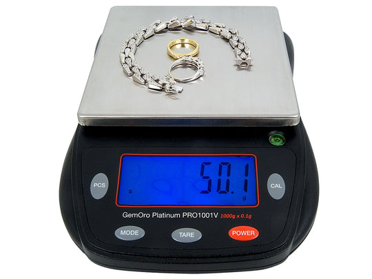GemOro Platinum PRO1001V Mid-Size Countertop Scale