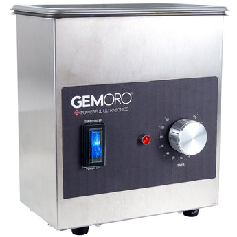 GemOro 1.5 Pint Next Generation Ultrasonic Cleaner - With Heat