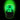Green Glo-Toob Flash Cap