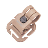 Glo Toob GTK Multiple Attachment System for Arc Rail, MOLLE, Webbing and Velcro - Black or Tan