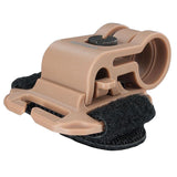 Glo Toob GTK Multiple Attachment System for Arc Rail, MOLLE, Webbing and Velcro - Black or Tan