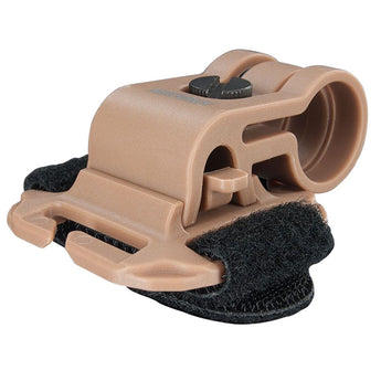 Glo Toob GTK Multiple Attachment System for Arc Rail, MOLLE, Webbing and Velcro - Black or Tan