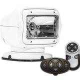 GoLight GT Halogen Permanent Mount Spotlight with Wireless Handheld and Dash Mount Remotes - Available in White (2007GT) or Black (2057GT)