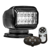 GoLight GT LED Permanent Mount Spotlight with Wireless Handheld and Dash Mount Remotes - Available in White (20074GT) and Black (20574GT)