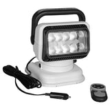 GoLight GT LED Portable Mount Spotlight with Wireless Handheld Remote and Permanent Mount Shoe - White
