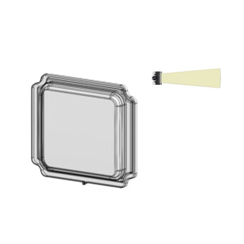 GoLight GXL LED Spot Lens - For Use with GXL LED Mounted Work Light Series (4081)