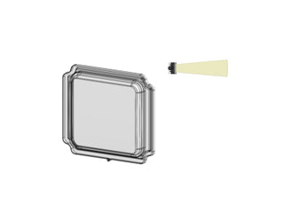 GoLight GXL LED Spot Lens - For Use with GXL LED Mounted Work Light Series (4081)