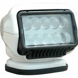 GoLight Stryker ST Halogen Permanent Mount Spotlight with Wireless Handheld or Hardwired Dash Mount Remote - Black, White, or Chrome with Choice of Wireless or Hardwired Remote