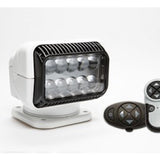 GoLight GT LED Permanent Mount Spotlight with Wireless Handheld and Dash Mount Remotes - Available in White (20074GT) and Black (20574GT)